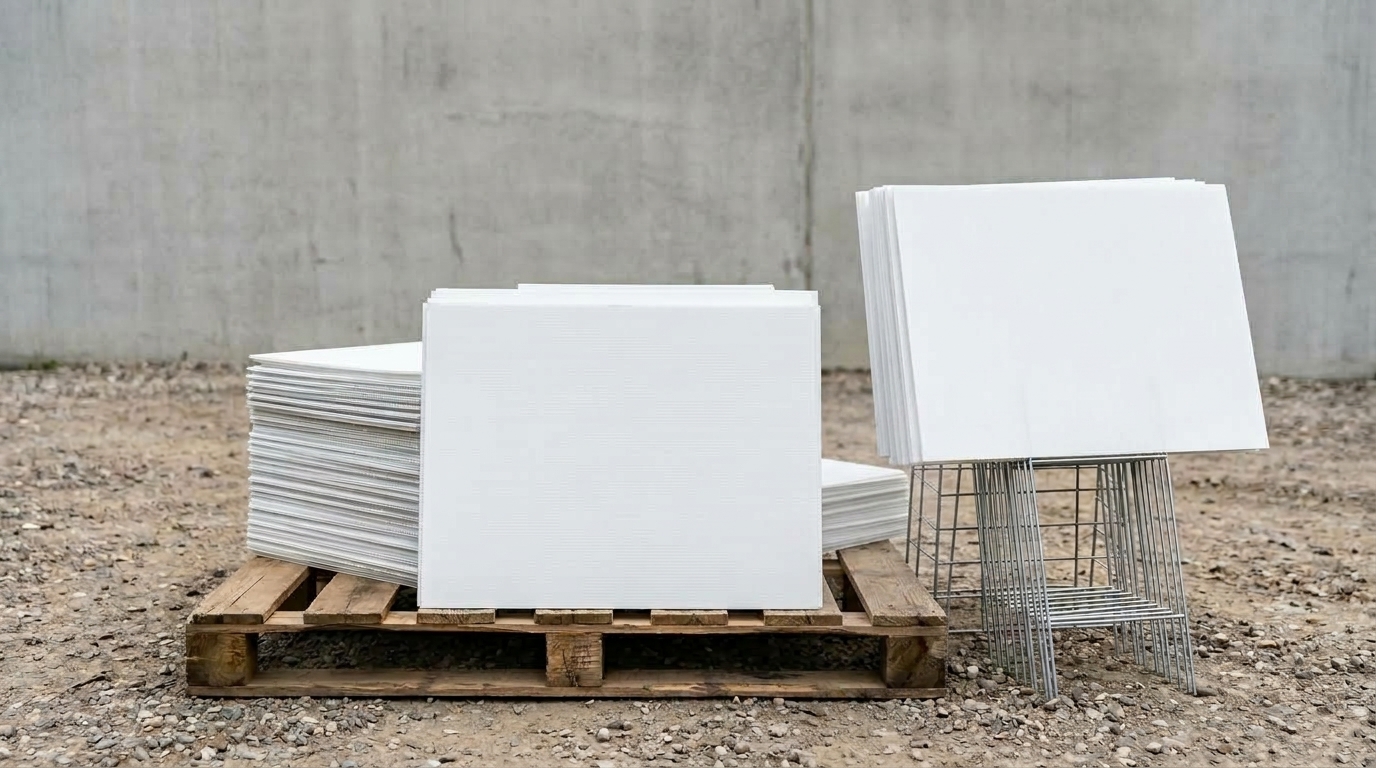 Blank yard signs available from UZ Marketing