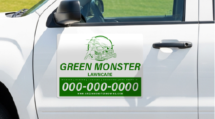Printed promotional design example for local outreach