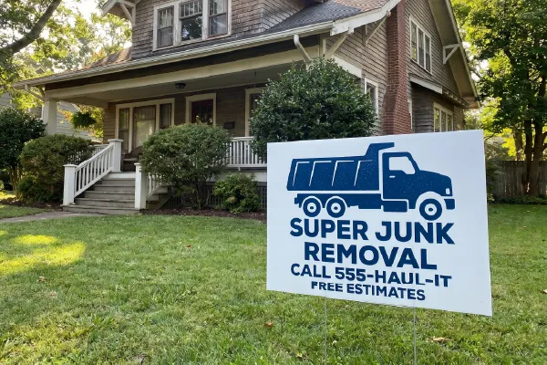 Local junk removal marketing