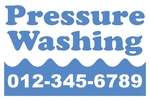 Pressure Washing Sign 18