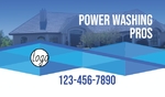 Pressure Washing business cards