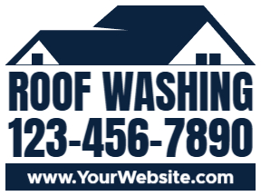 Pressure Washing Yard Sign Template 10