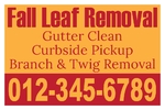 12x18 Yard Sign