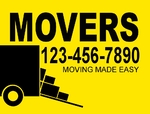 Moving Company Yard Signs