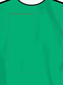 IRISH GREEN - FRONT ONLY