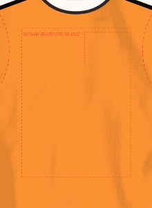 ORANGE - FRONT ONLY