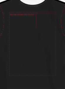 BLACK - FRONT & BACK