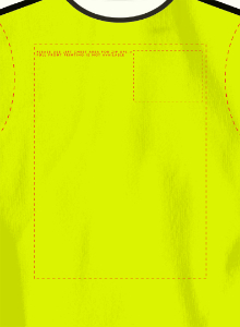 SAFETY GREEN - FRONT & BACK