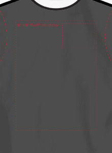 CHARCOAL - FRONT & BACK