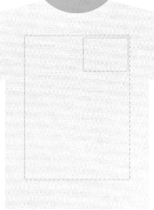 WHITE - FRONT ONLY