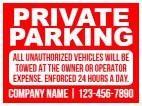 Automotive Yard Sign Template 05