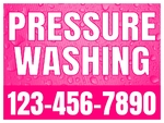 18x24 Yard Sign_1-Color_Pressure Washing Sign 03