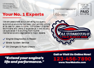 Automotive EDDM Postcard Template 01