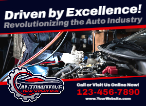 Automotive EDDM Postcard Template 01