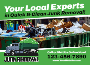 Junk Removal EDDM Postcard Template 01