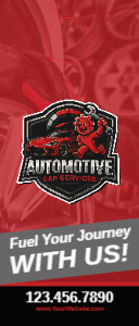 Automotive Door Hanger Template 01