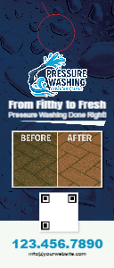 Pressure Washing Door Hanger Template 10