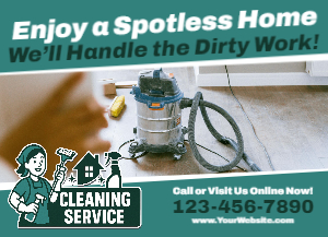 Cleaning EDDM Postcard Template 04