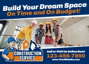 Construction EDDM Postcard Template 04