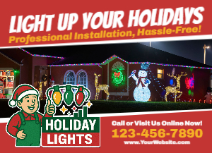 Holiday EDDM Postcard Template 05
