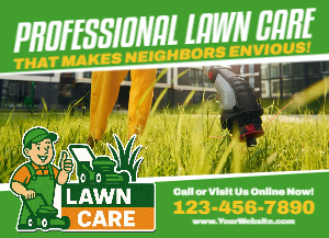 Lawn Care EDDM Postcard Template 04
