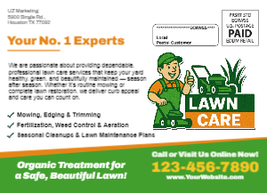 Lawn Care EDDM Postcard Template 04