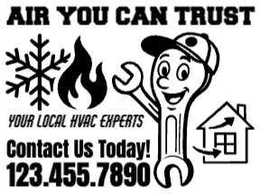 HVAC Yard Sign Template 02