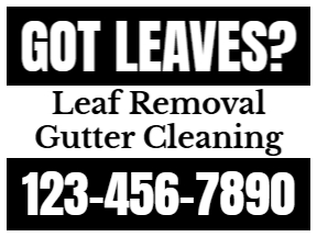 Lawn Care Yard Sign Template 08