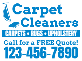 Cleaning Yard Sign Template 03