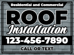 RoofingUnlimited-Color Yard SignTemplate 01