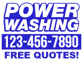 Pressure Washing Yard Sign Template 16