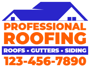2-Color Roofing Yard Sign Template 02