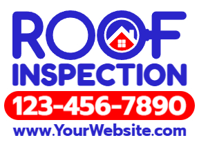 Roofing2-Color Yard SignTemplate 10