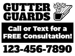 Gutter Cleaning1-Color Yard SignTemplate 06