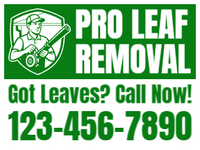 Gutter Cleaning1-Color Yard SignTemplate 05