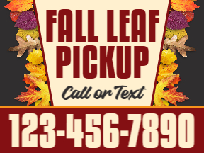 Lawn CareUnlimited-Color Yard SignTemplate 02