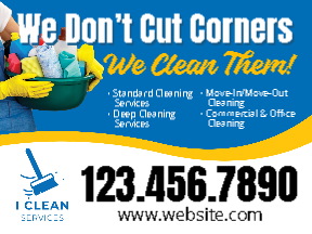 Cleaning - Unlimited Color - Template 01