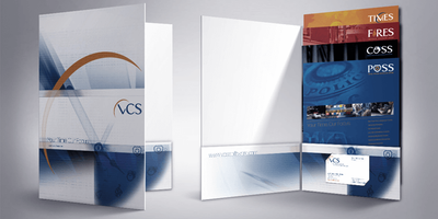 Custom Presentation Folders | One- or Two-Pocket Folders
