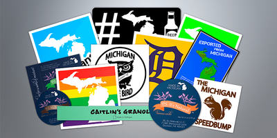 Custom Stickers | Multiple Sizes & Stock Options | Free Shipping